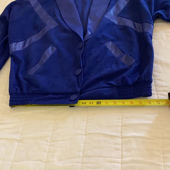 Anna of California blue pants suit with jacket and pants - Picture 16 of 16